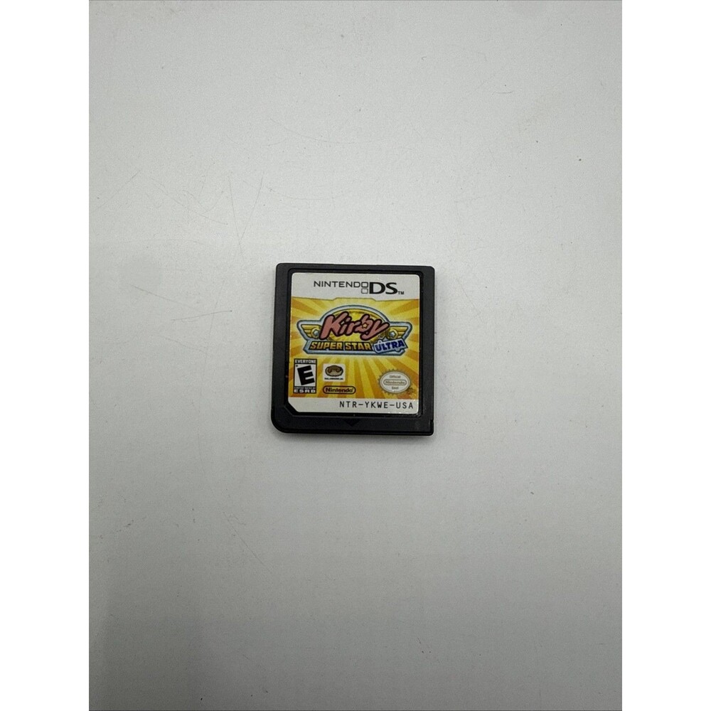 Kirby Super Star Ultra Nintendo DS Game Cart E10+ 2008 Nintendo Platformer